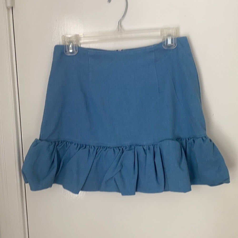 Blue flair skirt - Vici Dolls